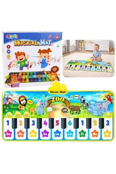 Mata taneczna interaktywna zwierz�ta ZOO LeanToys