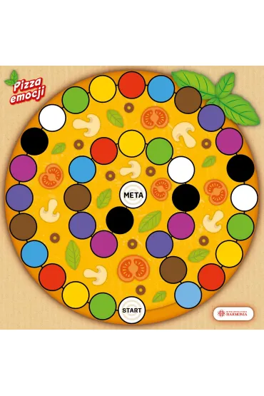 Pizza emocji. Zestaw dla dzieci u�atwiaj�cy wyra�anie i opisywanie uczu� - Jagoda  Tuchowska