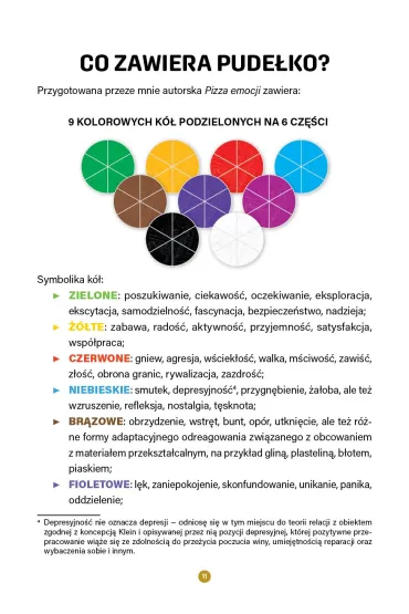 Pizza emocji. Zestaw dla dzieci u�atwiaj�cy wyra�anie i opisywanie uczu� - Jagoda  Tuchowska