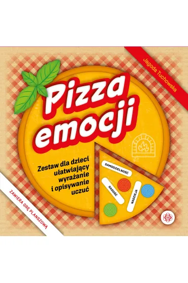 Pizza emocji. Zestaw dla dzieci u�atwiaj�cy wyra�anie i opisywanie uczu� - Jagoda  Tuchowska
