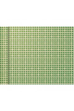 Clairefontaine Papier pakowy mini rolki Zielony kwadraty 35 cm x 5 m