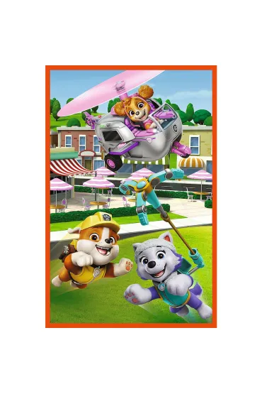 Puzzle 3x80 el. Psia zgraja Trefl