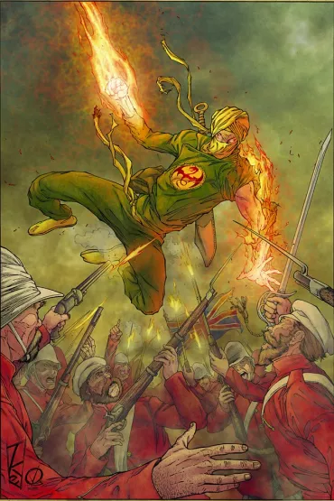 Historia �elaznej pi�ci. Nie�miertelny Iron Fist. Tom 3 - Ed Brubaker, Matt Fraction, David  Aja
