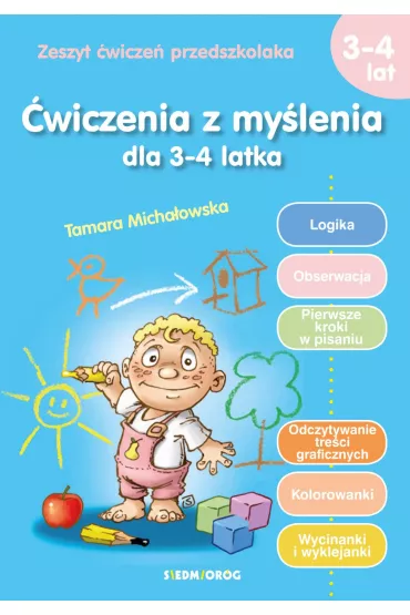 �wiczenia z my�lenia dla 3-4 latka - Tamara Micha�owska