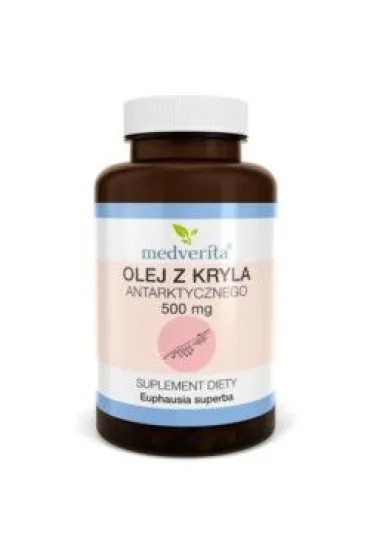 Medverita Olej z Kryla antarktycznego suplement diety 120 kaps.