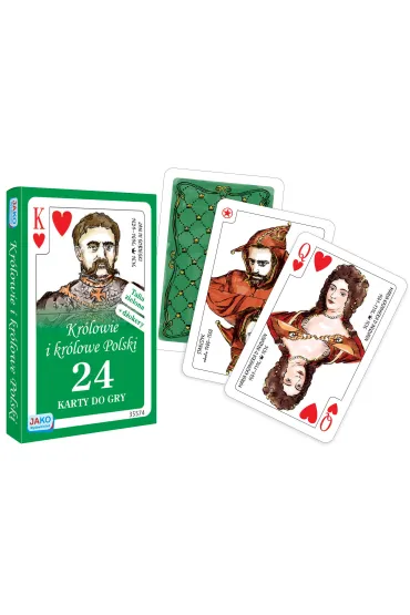 Karty 24 Kr�lowie i kr�lowe Polski