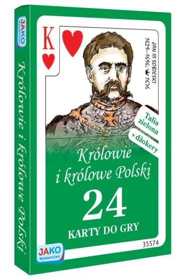 Karty 24 Kr�lowie i kr�lowe Polski