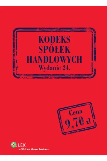 Kodeks sp�ek handlowych. Przepisy - KINGA PUTON