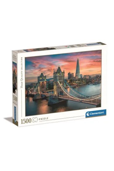 Puzzle 1500 el. HQ London Twilight Clementoni