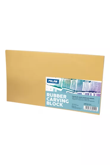 Milan Gumowy blok do linorytu du�y 28 x 15.5 cm