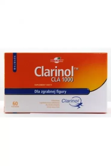 CLARINOL CLA 1000mg 60 kaps. suplement diety