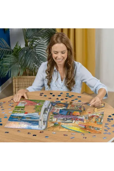 Puzzle 1000 el. Widok z kampera Ravensburger