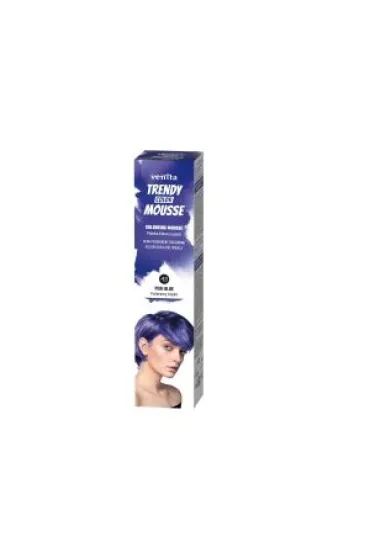Venita Pianka koloryzuj�ca do w�os�w Trendy Color Mousse 43 Peri Blue 75 ml