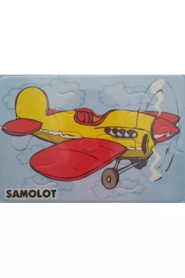 Puzzle 6 el. Kolorowanka domek L - Ul. Pyszno�ci 9 Monumi