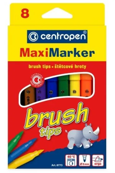 Centropen Flamastry zmywalne 5 mm