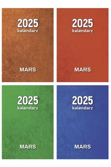 Kalendarz 2025 Mars
