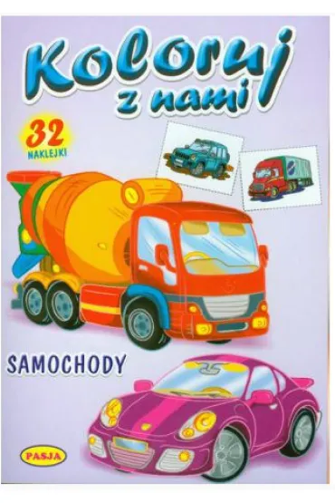 Koloruj z nami. Samochody