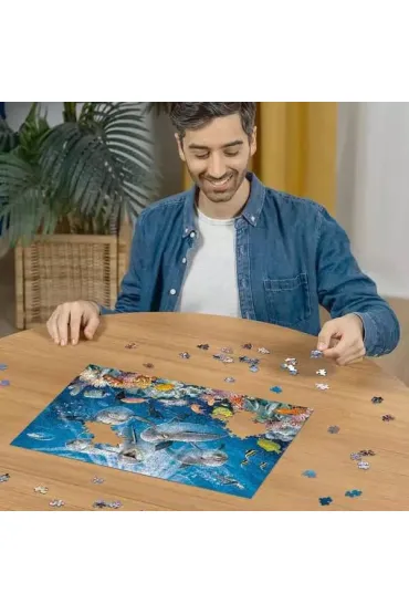 Puzzle 500 el. 2D Delfiny Ravensburger