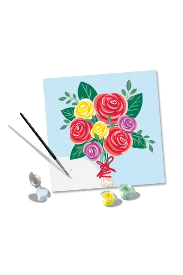 Malowanie po numerach CreArt - Bukiet R� Ravensburger