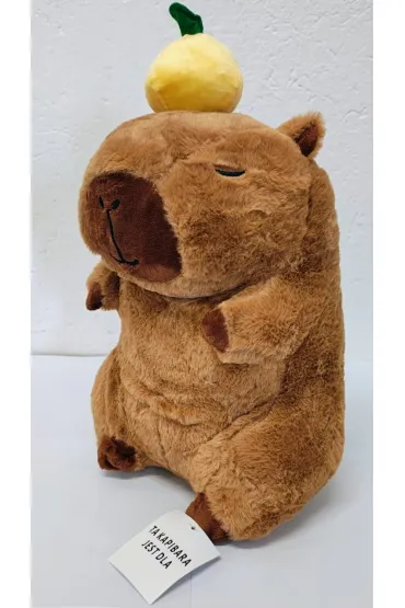 Maskotka pluszowa Kapibara z owocem 30cm Special Gift