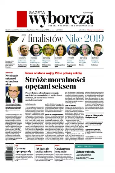 ePrasa Gazeta Wyborcza - Cz�stochowa 208/2019