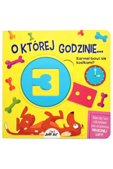 O kt�rej godzinie…? Ksi��ka z magiczn� lup� - Mancini Paolo, Leone  Luca De
