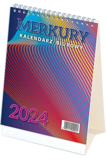 Telegraph Kalendarz 2024 biurowy Merkury
