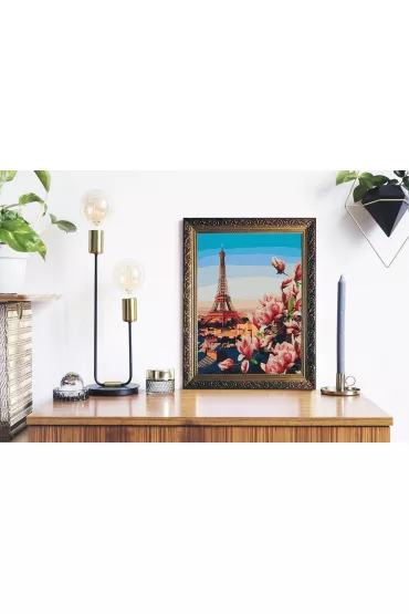 Twoje Hobby Malowanie po numerach - Paryskie Magnolie 40x50cm