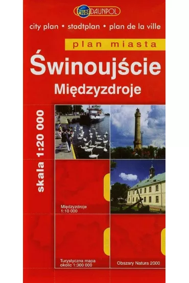 �winouj�cie. Plan miasta w skali 1:20 000