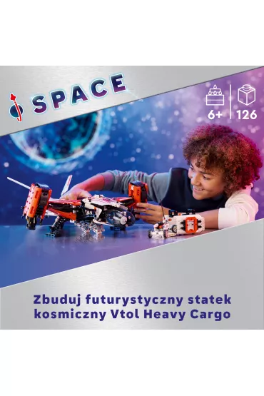 LEGO Technic Transportowy statek kosmiczny VTOL LT81 42181