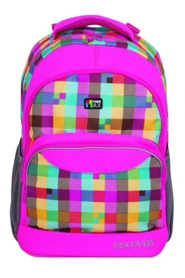 Titanum Plecak Tiger Max Discovery Neon r�owy