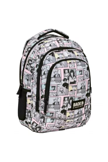 Derform Plecak 3-komorowy Backup komiks Manga pastel PLB6X02
