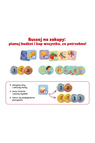 W sklepie. Gra edukacyjna. Kapitan Nauka - Aksinnia Semyanikhina