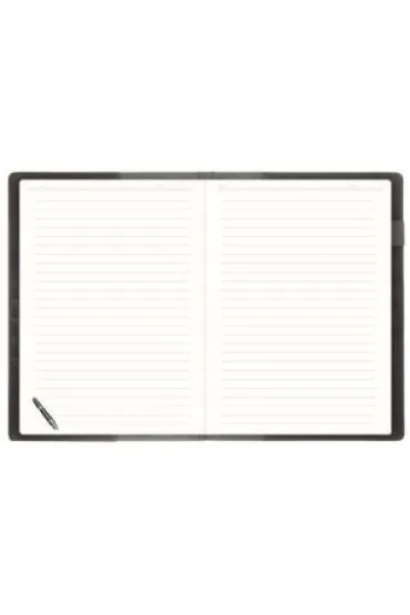 Notes A4 Premium w lini� Oslo czarno-srebrny wymienny wk�ad KTP-16ON/CZA-SRE/100L/Z