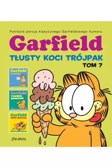 Garfield. T�usty koci tr�jpak. Tom 7 - Jim Davis