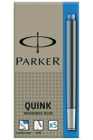 Parker Naboje do pi�ra d�ugie niebieskie 5 szt.