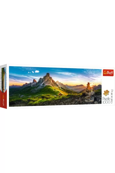 Puzzle panoramiczne 1000 el. Passo di Giau, Dolomity Trefl