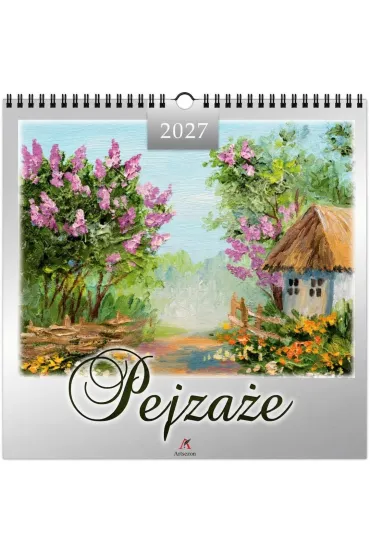 Kalendarz 2027 wieloplanszowy 33x33cm Pejza�e
