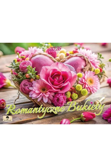 Kalendarz 2026 �cienny albumowy KSA.V3 Romantyczne bukiety