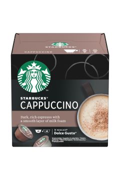 Starbucks Dolce Gusto Cappucino Kawa w kapsukach 6 x 14,5 g + 6 x 5,5 g