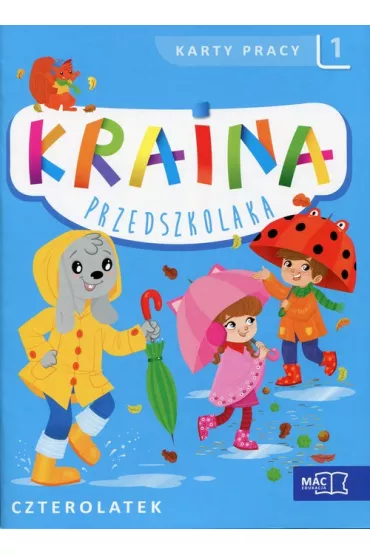 KRAINA PRZEDSZKOLAKA 4-LATEK KARTY CZ.1-MAC - Beata Szurowska