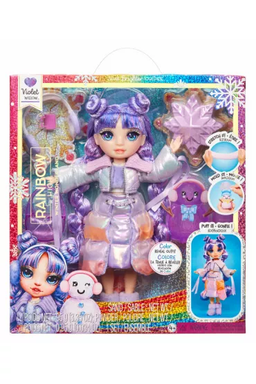 Lalka Rainbow High Winter z akcesoriami Violet MGA 120865EUC Mga Entertainment