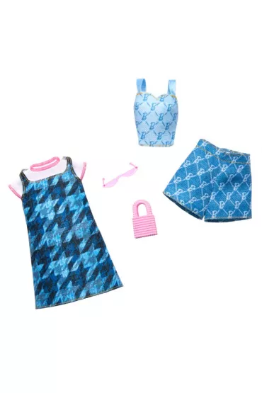 Barbie ubranka + akcesoria 2-pak HRH45 Mattel