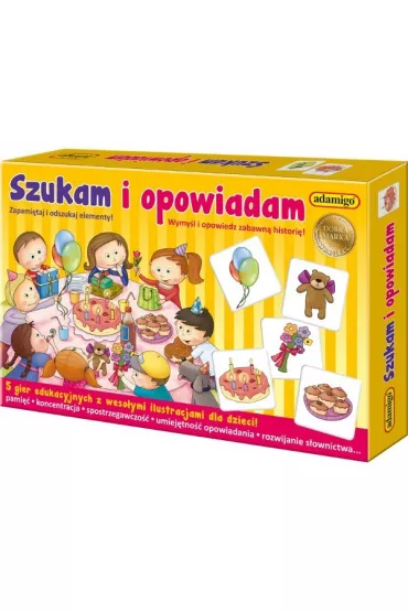 Szukam i opowiadam-gra edukacyjna *