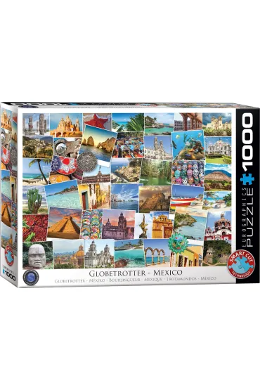Puzzle 1000 el. Poczt�wki z Meksyku Eurographics
