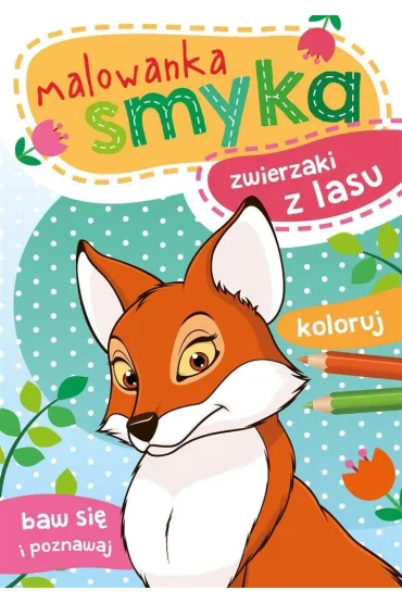 Malowanka A4 Malowanka smyka. Zwierzaki z lasu SKRZAT 159062