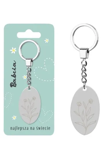 Be-Happy Gifts Brelok prezentowy Babcia najlepsza na �wiecie