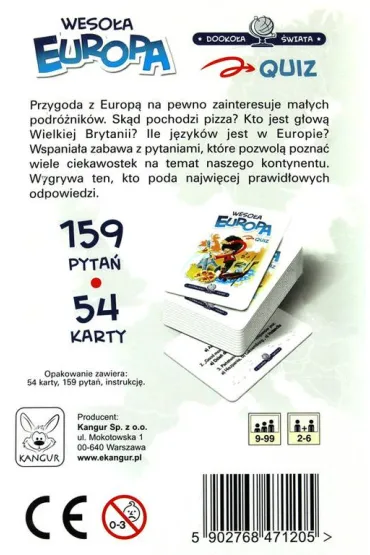 Dooko�a �wiata. Weso�a Europa Kangur