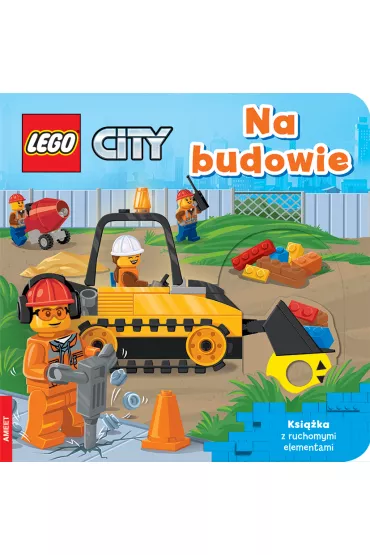 Lego city Na budowie Ksi��ka z ruchomymi elementami PPS-6002
