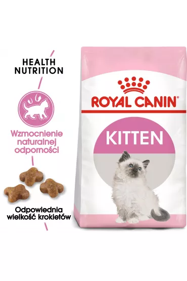 Royal Canin Kitten - karma sucha dla koci�t od 4 do 12 miesi�ca �ycia 400 g